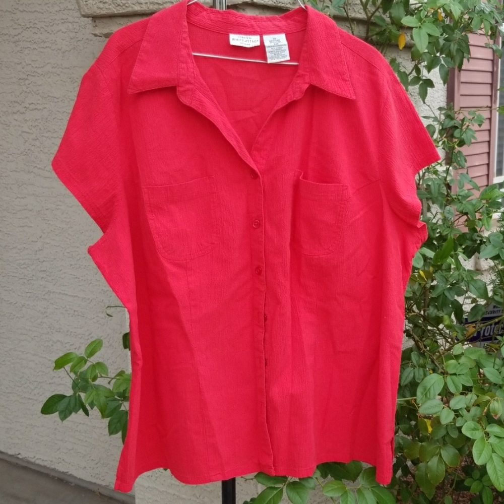 Collared shirt.